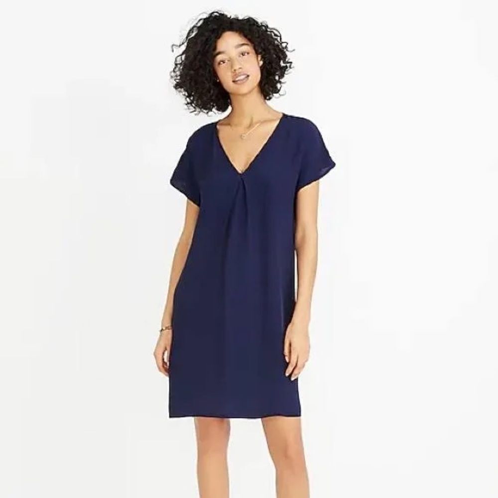 Madewell navy‎ shift dress woman’s size M